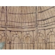 Fototapeta - LIŚCIE DŻUNGLA MALOWANA ARCHITEKTURA